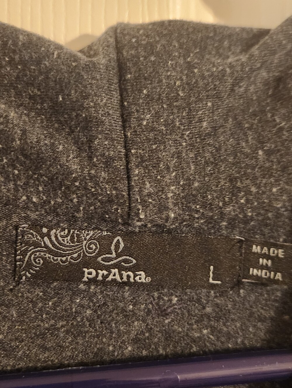 prAna Corissa Soft Shirred Waist Fit and Flare Charcoal Gray Dress - Picture 2 of 3